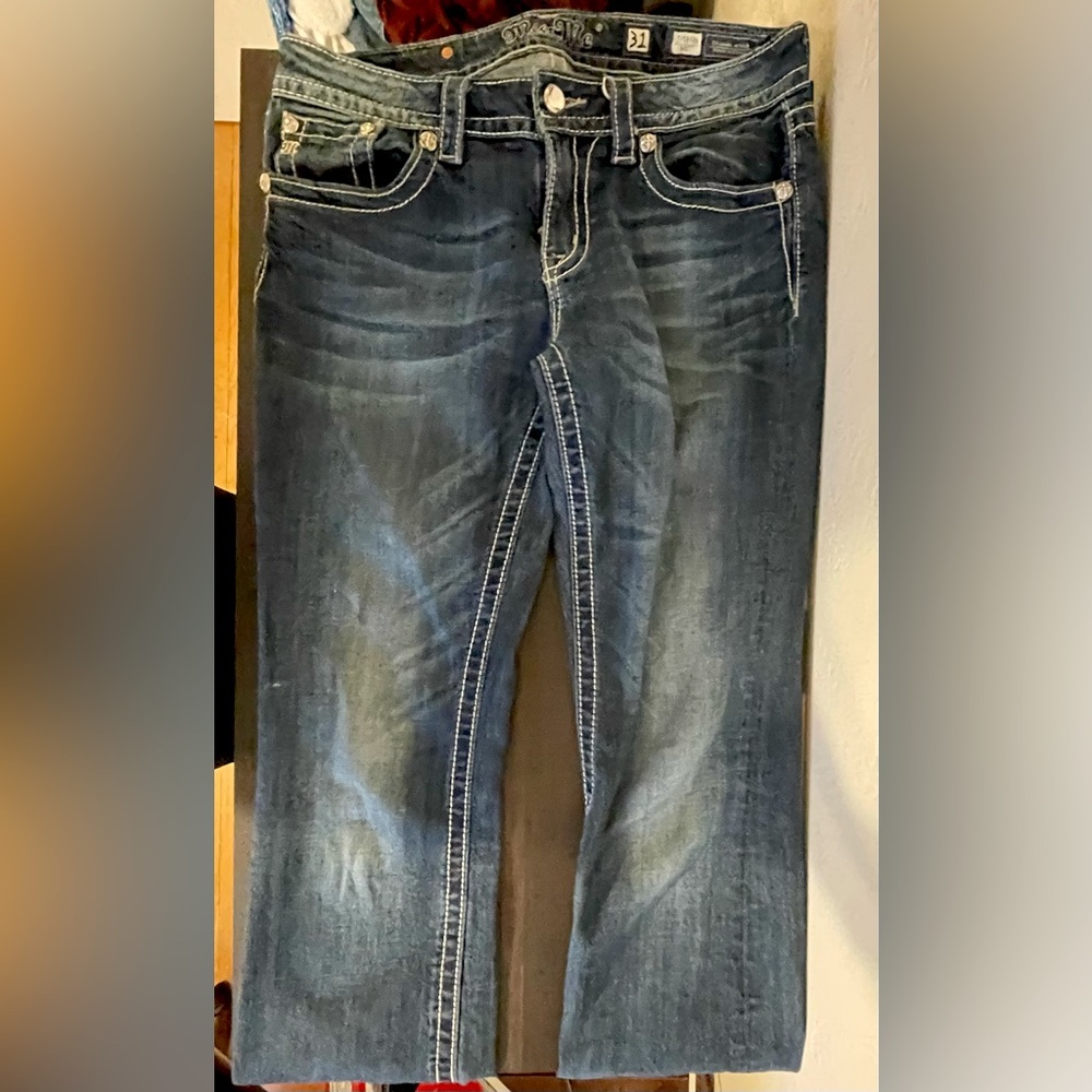 Miss me full length size 31 bootcut jeans